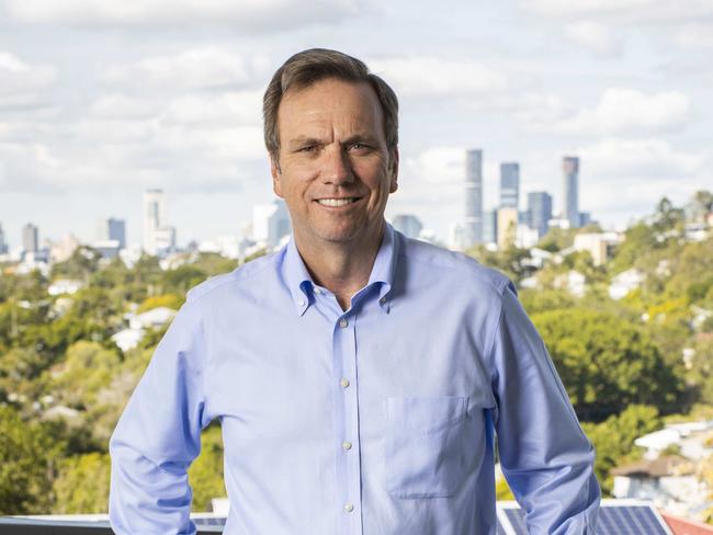 11th June 2020JLL CEO Stephen Conry at his home in Brisbane.Photo: Glenn Hunt / The Australian