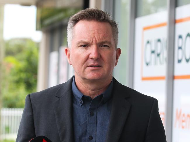 Chris Bowen has no idea what the word ‘save’ means. Picture: Gaye Gerard