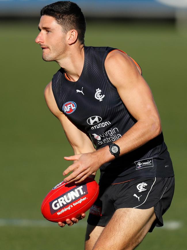 Marc Pittonet scored 134 in his first game for Carlton on Saturday.