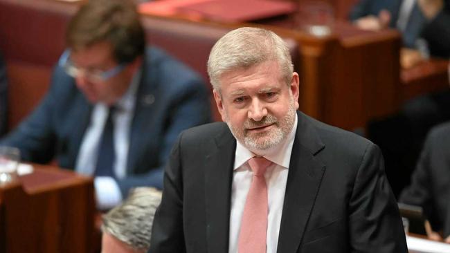 FOCUS ELSEWHERE: Australian Minister for Communications Mitch Fifield was a vocal opponent to date-change of Triple J's Hottest 100. Picture: LUKAS COCH