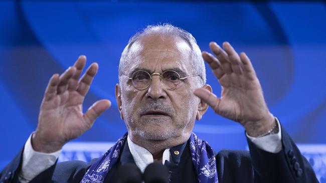 East Timor President Jose Ramos-Horta addresses the National Press Club in Canberra on Wednesday. Picture: NCA NewsWire / Gary Ramage