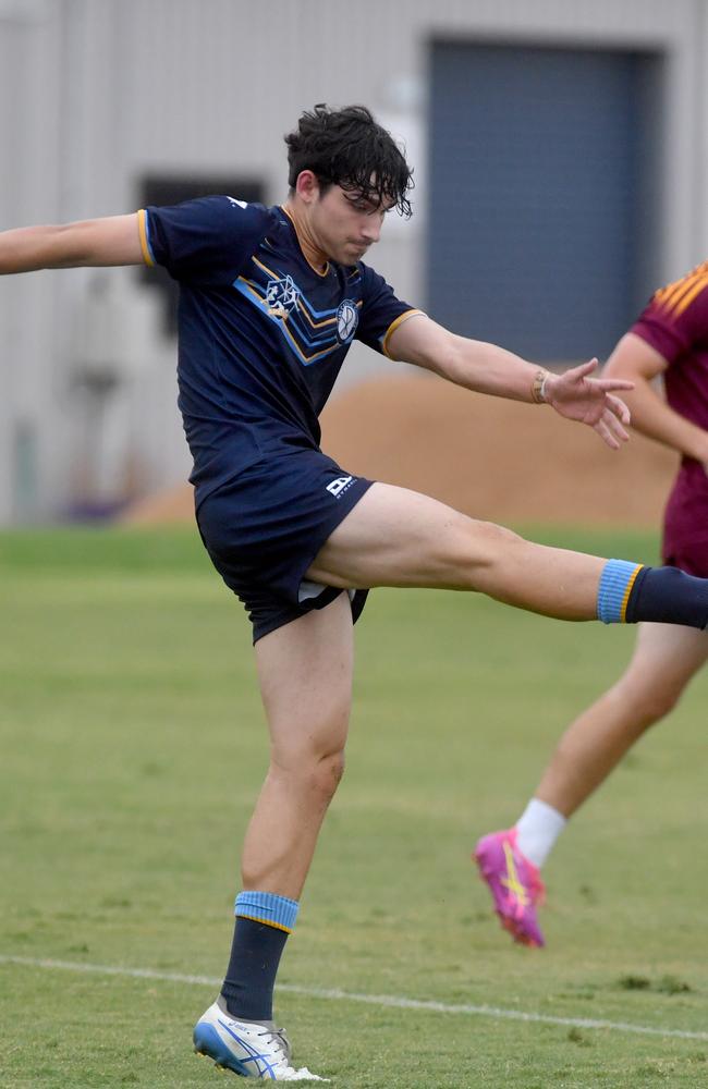Round 4 of the Townsville Blackhawks Schoolboy Trophy. Ryan Catholic College against Southern Cross Catholic College at Ryan Catholic College. Picture: Evan Morgan