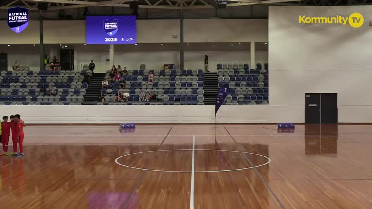 Replay: Football Victoria v Football South Australia (U14 Boys) - 2025 National Futsal Championships Day 3