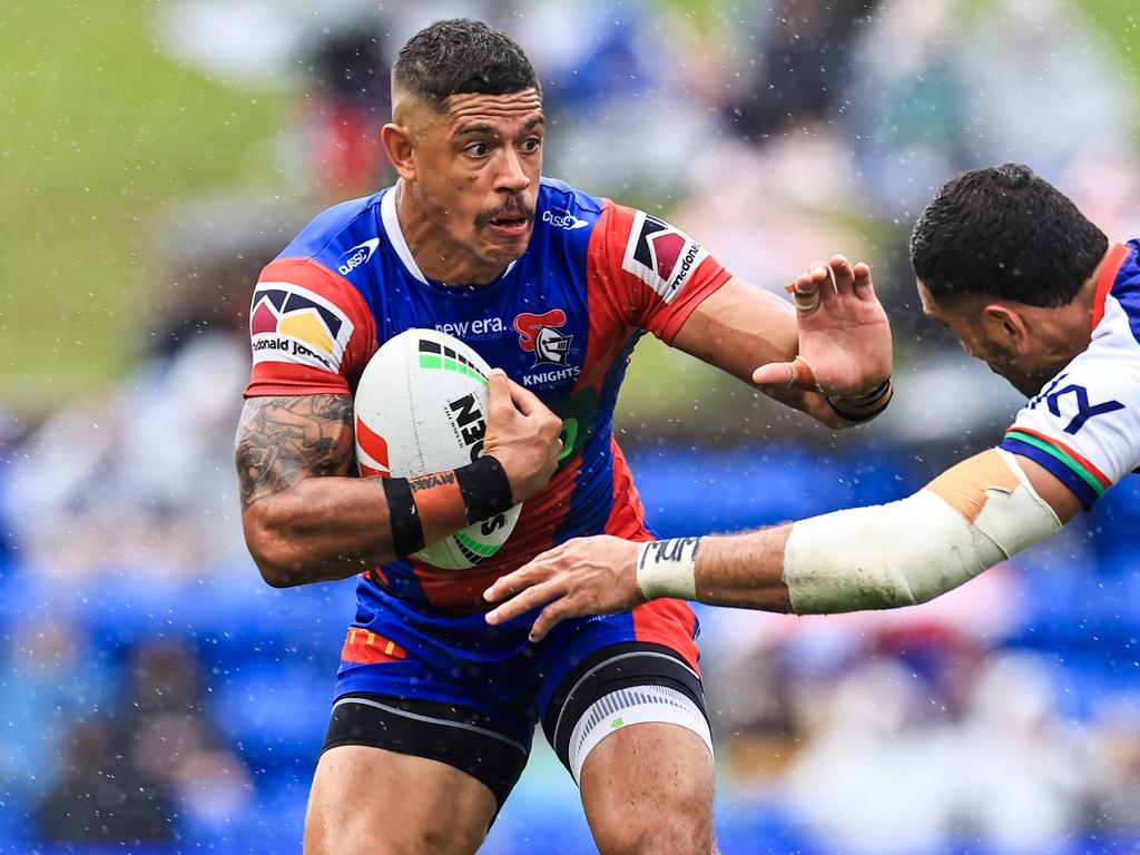 Dane Gagai’s new deal with the Knights is just for one-year, with a mutual option for 2026. Picture: Getty Images