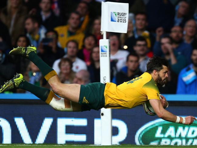 Adam Ashley-Cooper already had two tries to his name at the half-time break.