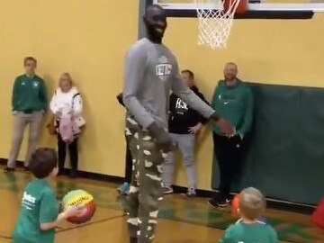 Tacko Fall was ruining kids' dreams.