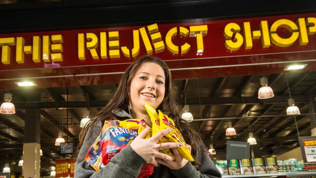 Children's movies in the school holidays, The reject shop will supply popcorn and lollies. Taylah Goble (18).