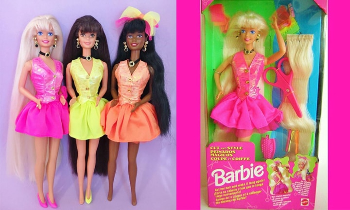 Long hair 2024 barbie 90s