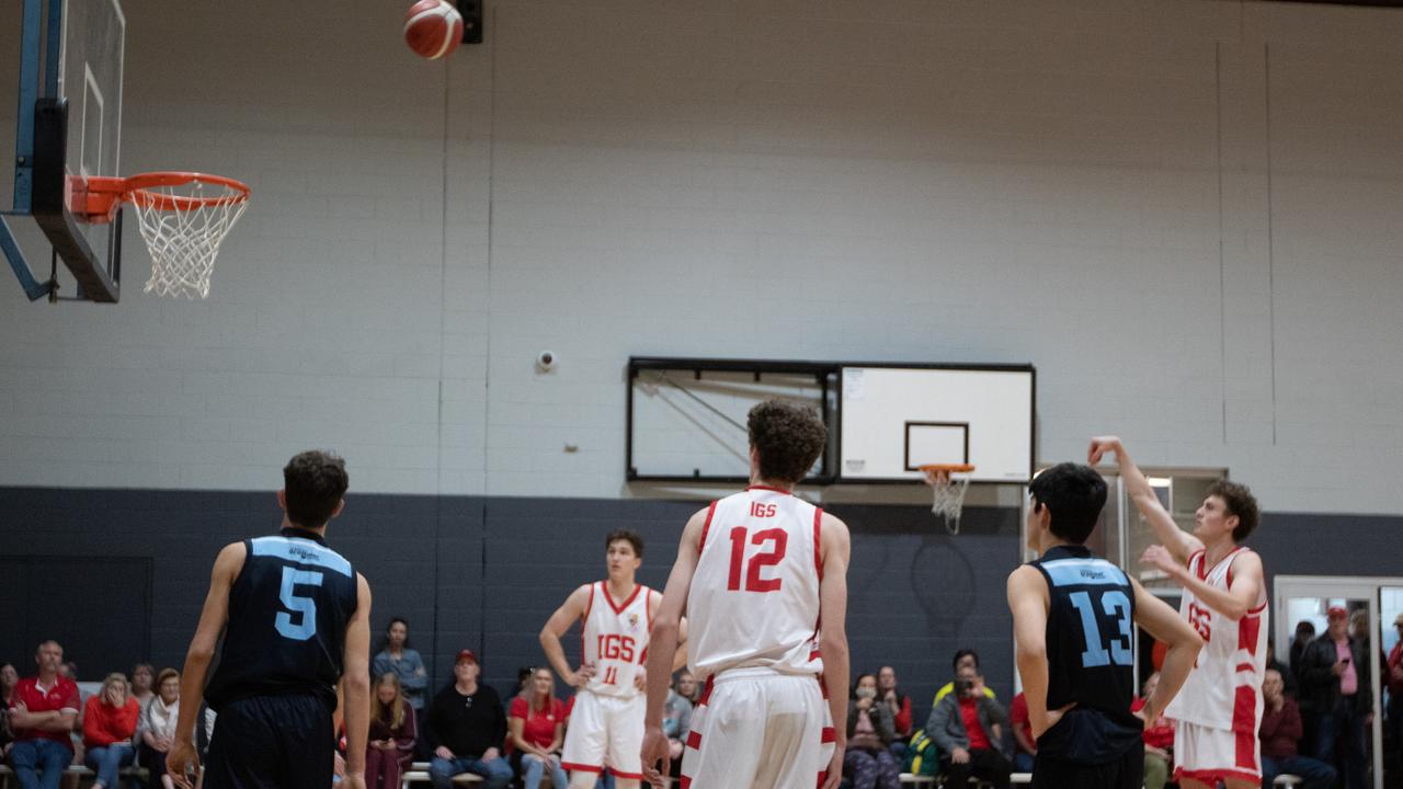 First V action from Ipswich v Brisbane Grammar.