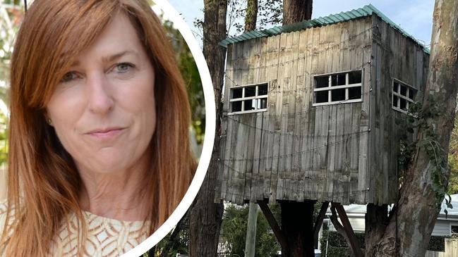 Byron Bay mother Mellanie Coppin must pay $20 million in public liability insurance and pay to tear down the beloved community treehouse because Byron Council refuses to extend her lease over a tiny portion of council land.