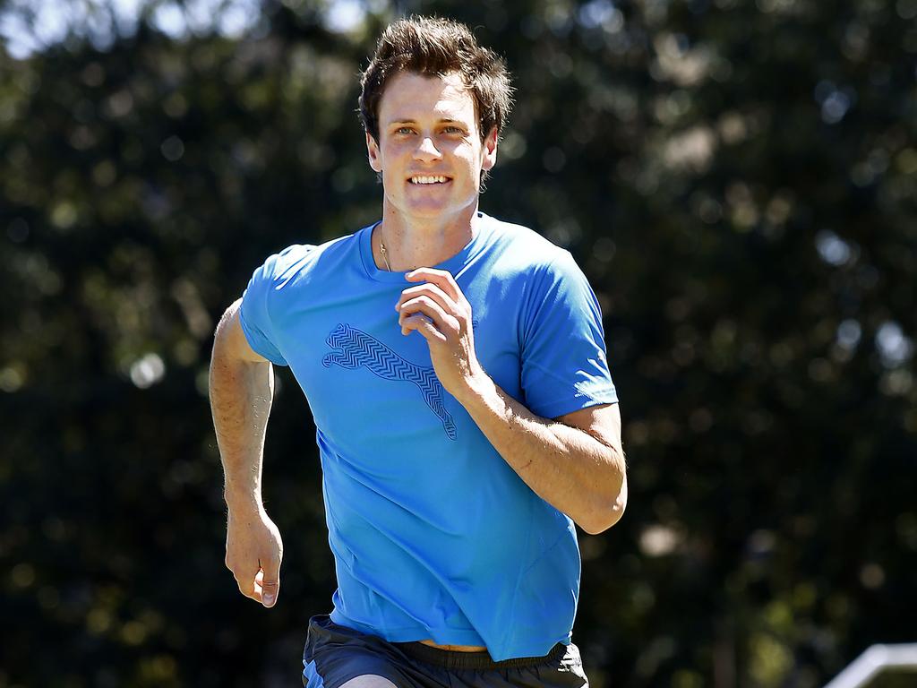 Exercise is important too and also helps with sleeping better, Dr Nick Fuller says. Picture: John Appleyard