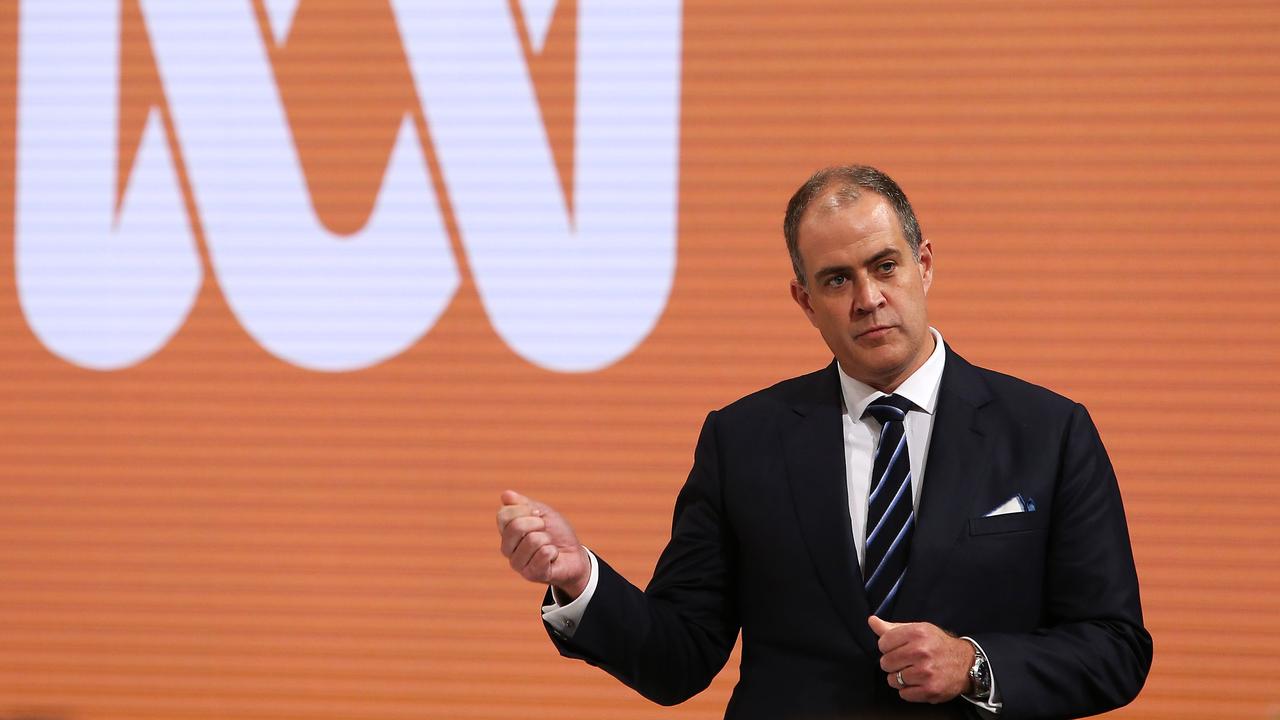 David Anderson will serve as interim managing director of the national broadcaster. Picture: John Feder/The Australian.