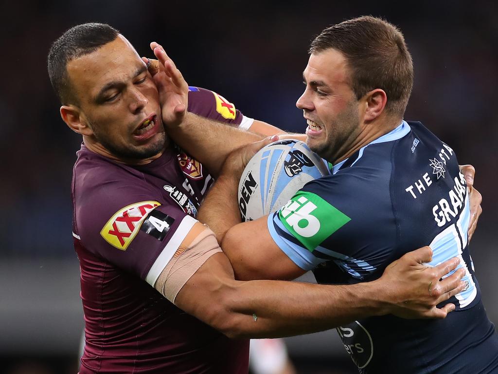Wade Graham (R) has called for the return of Ben Hunt. Picture: Getty Images