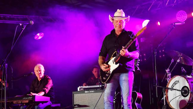 Troy Cassar-Daley is set to perform and speak at this years Parrtjima festival. Picture: Patrick Woods.