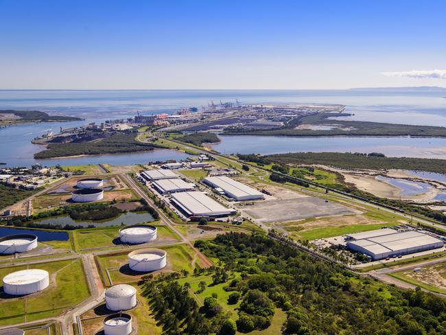 Oceania Glass' distribution centre at Warehouse 7 at the Osprey Estate in the Port of Brisbane.