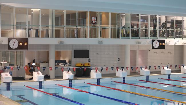 An Olympic-sized swimming pool for Cranbrook students was unveiled by the NSW Governor. Picture: Supplied