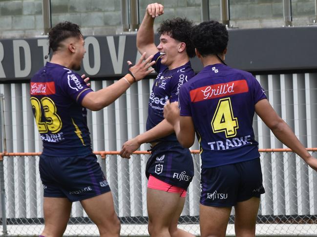 The Melbourne Storm created history with their first Harold Matthews Cup win at the weekend. Picture: Sean Teuma