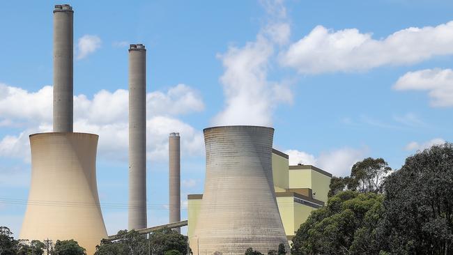 The Loy Yang Power Station on the outskirts of the city of Traralgon in southeastern Victoria. Picture: Ian Currie