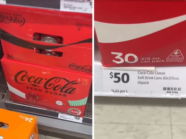 ‘A joke!’: Coca-Cola responds to price hike fury. Picture: TikTok/