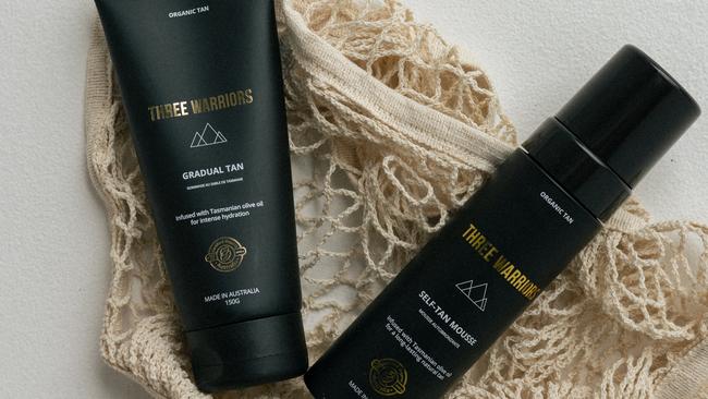 Three Warriors credits itself as a slow beauty brand – spending years on innovation and product development and avoiding jumping on ‘trends’. Picture: Supplied