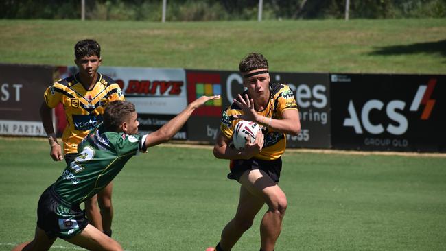 Cyril Connell Challenge game between the Ipswich Jets and Sunshine Coast Falcons. Saturday March 18, 2023. Picture, Nick Tucker.