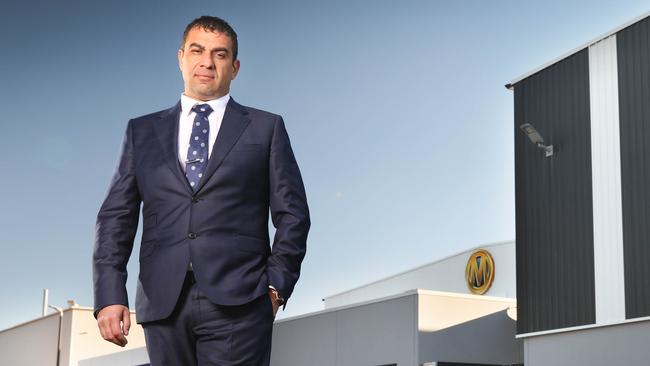 Multi-millionaire tycoon developer Ross Pelligra. Picture Dean Martin