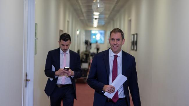 Treasurer Jim Chalmers will head to Washington ahead of May’s federal budget. Picture: Gary Ramage