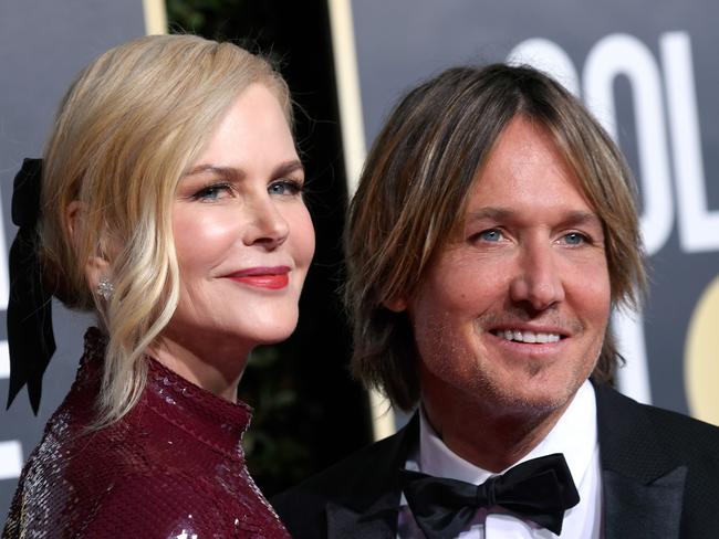 Keith Urban with partner Nicole Kidman both now have an AO to their name. Kidman received hers in 2007. Picture: Frazer Harrison/Getty Images/AFP