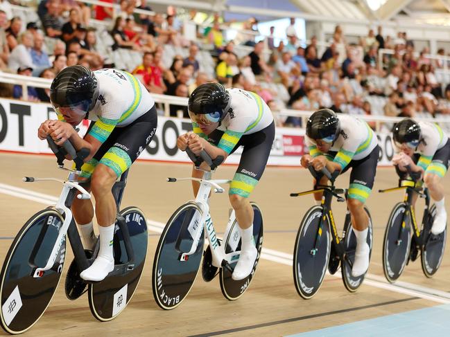 The super bike will be on show at the Paris Games. Picture: Sarah Reed/Getty Images