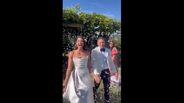 Stephanie Rice marries in dazzling ceremony