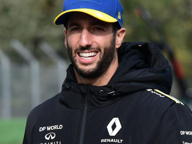 Australian F1 driver Daniel Ricciardo. Picture: AFP