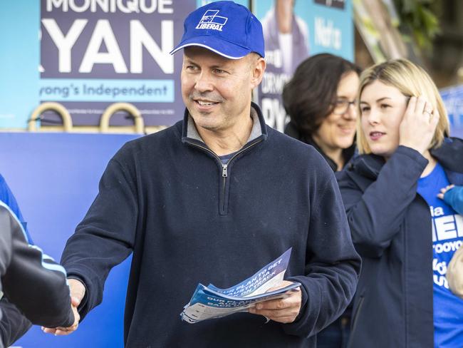 Josh Frydenberg says he has no regrets. Picture: Jake Nowakowski