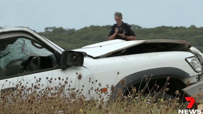 A 21-year-old man died when the car he was driving rolled over at Kellidie Bay on the Eyre Peninsula on Friday night. Picture 7 NEWS