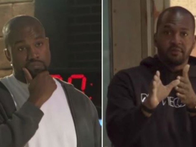 TMZ’s Van Lathan lets Kanye West have it after his contoversial comments on slavery. Picture: TMZ Live