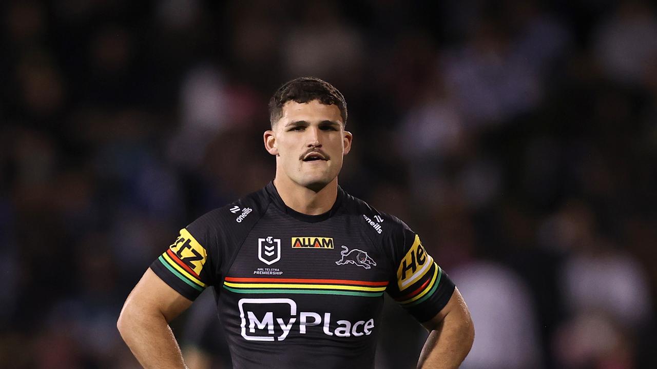 Nathan Cleary is set to return from injury in a timely boost for the Panthers as they begin their charge towards the finals. Picture: Jason McCawley/Getty Images