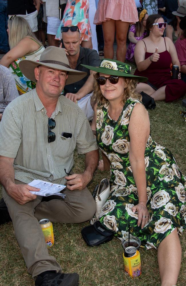 Thousands of people descended at the 2024 Darwin Cup Carnival, Fannie Bay. Picture: Pema Tamang Pakhrin