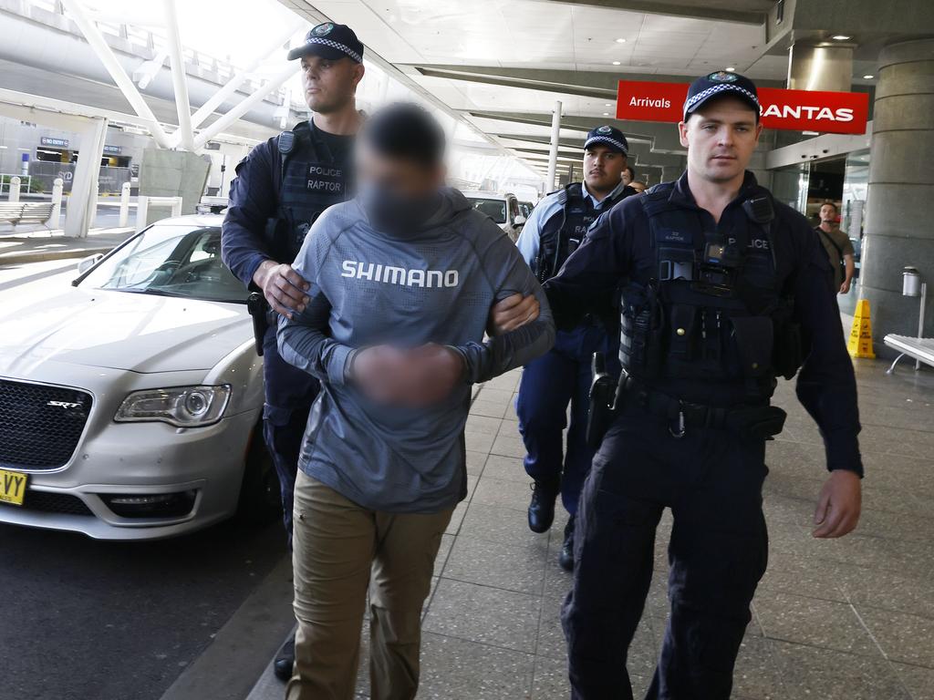 He will now face court in NSW. Picture: NSW Police