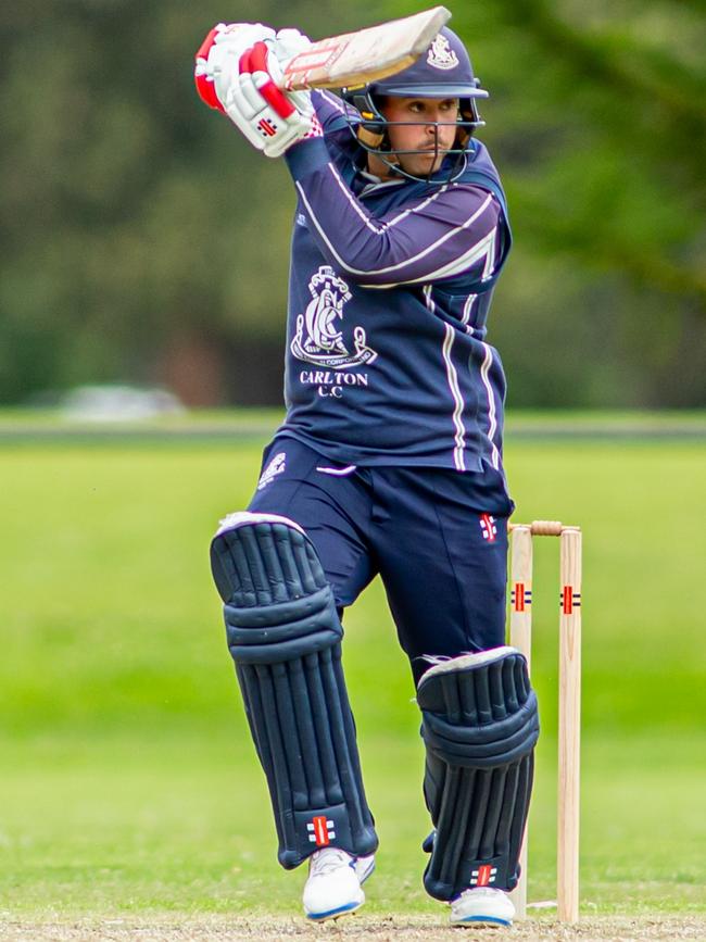 Brayden Stepien in action for Carlton. Picture: Arj Giese