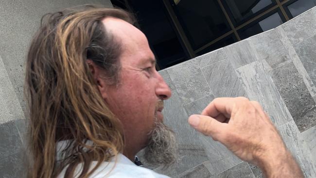 Todd Douglas Riley leaving the Beenleigh courthouse on February 5, 2025. Picture: Grace Koo