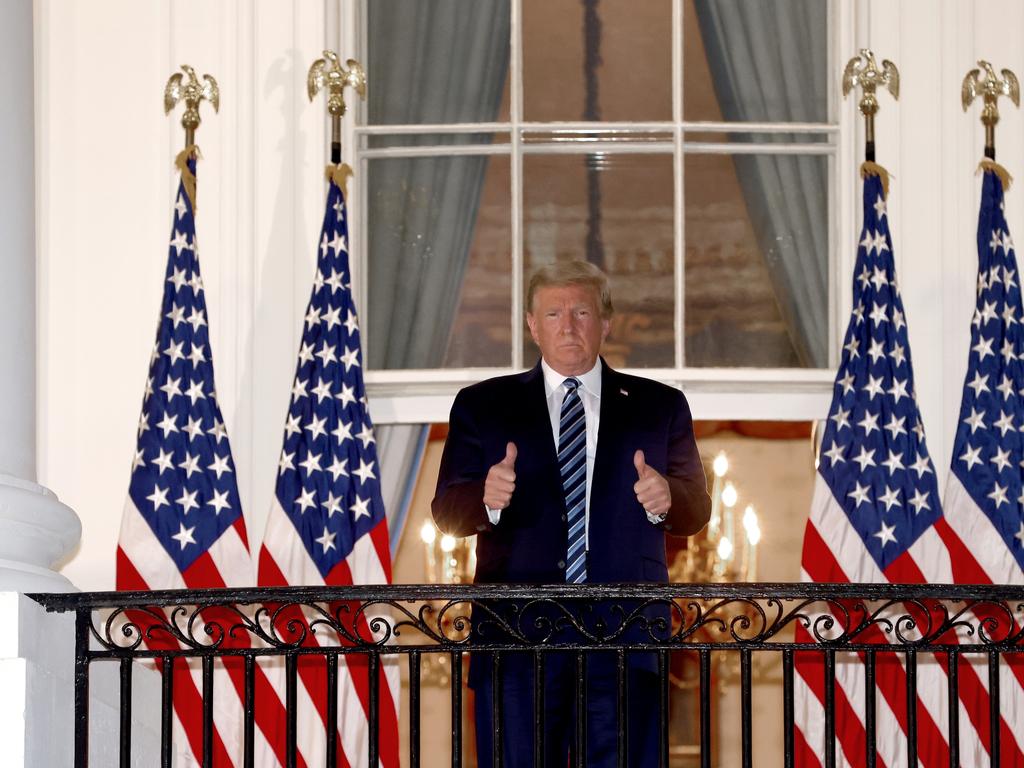 President Donald Trump will give a speech to hundreds on Saturday. Picture: Win McNamee/Getty Images