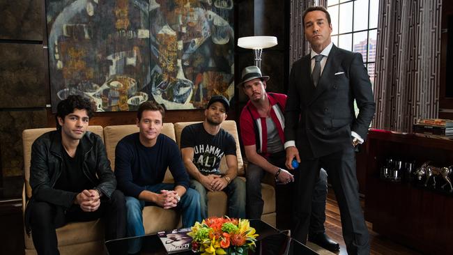 Scene from the Entourage movie.