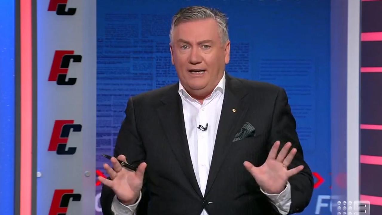 Eddie McGuire on Footy Classified. Photo: Channel 9