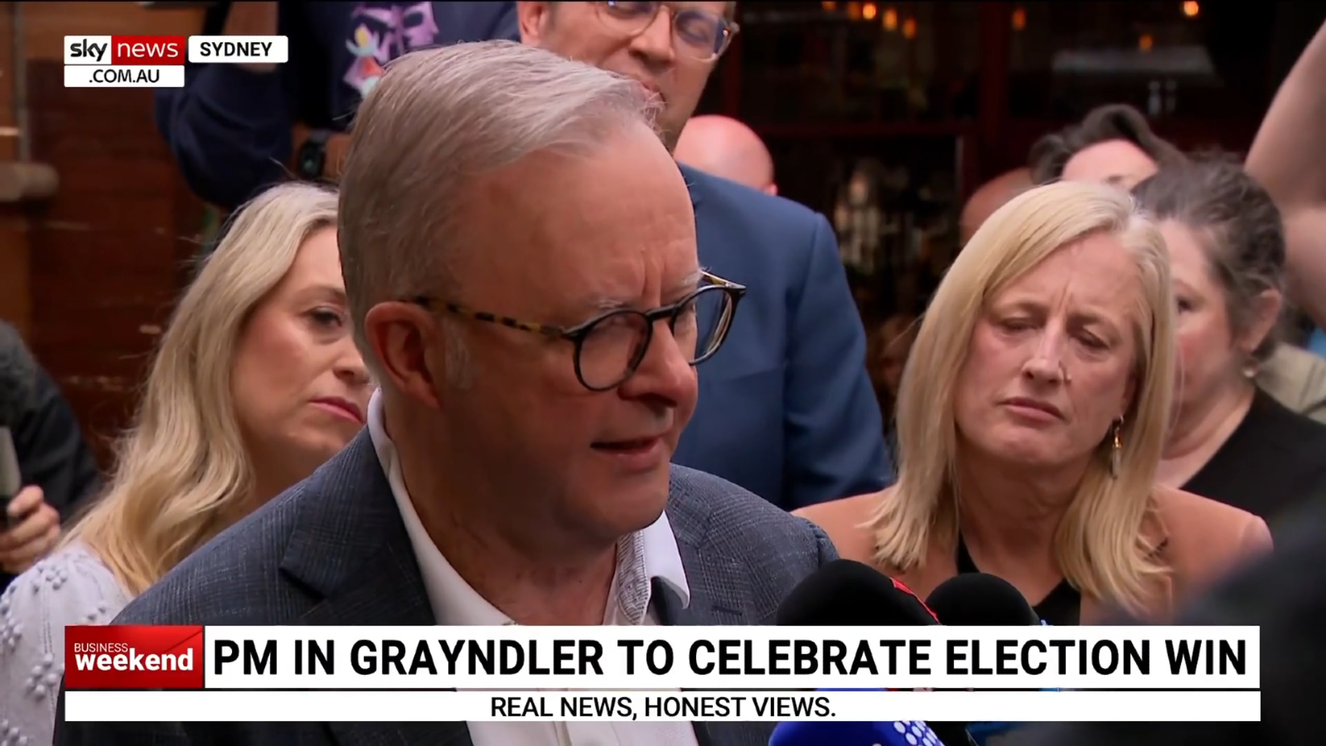 PM Albanese speaks following strong election win for Labor