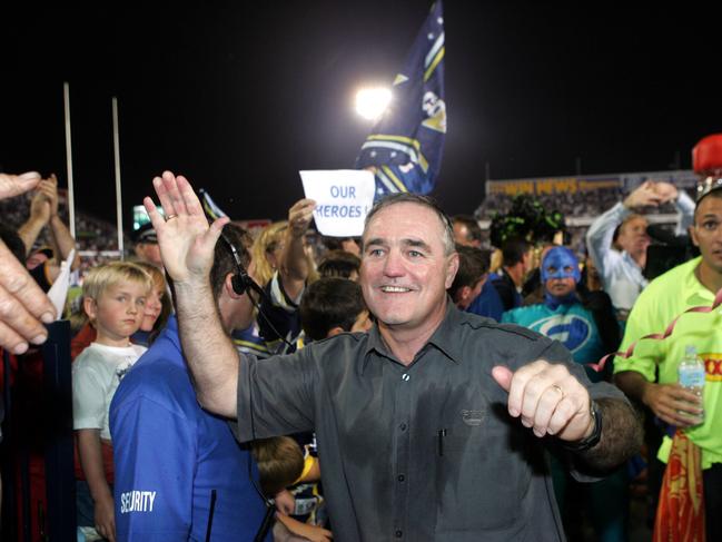 Graham Murray celebrates