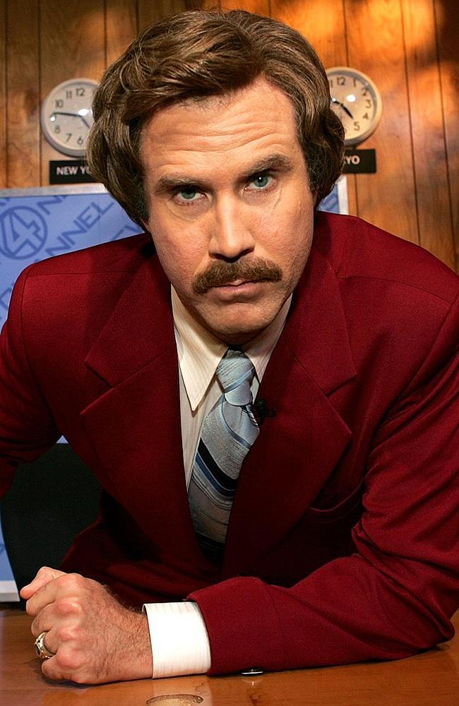 Ron Burgundy’s ‘stache nearly made Anchorman 2 enjoyable.