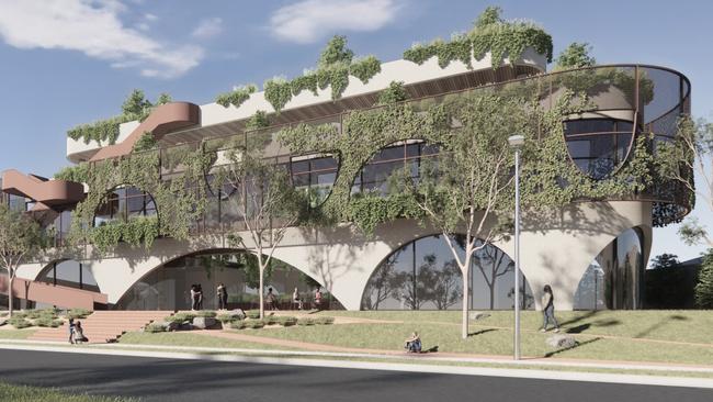 Arist impression of a new Community Health and Wellbeing Hub within the Northern Health and Wellbeing Precinct. Impressions by Studio Nine Architects. Picture: Studio Nine Architects