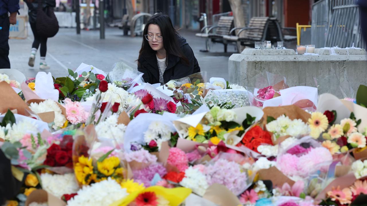 The city of Sydney is still reeling after Joel Cauchi killed six people at Westfield Bondi Junction on Saturday. Picture: NCA NewsWire / Rohan Kelly