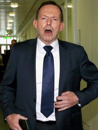 No job for Tony Abbott in Scott Morrison’s new frontbench. Picture: Ray Strange