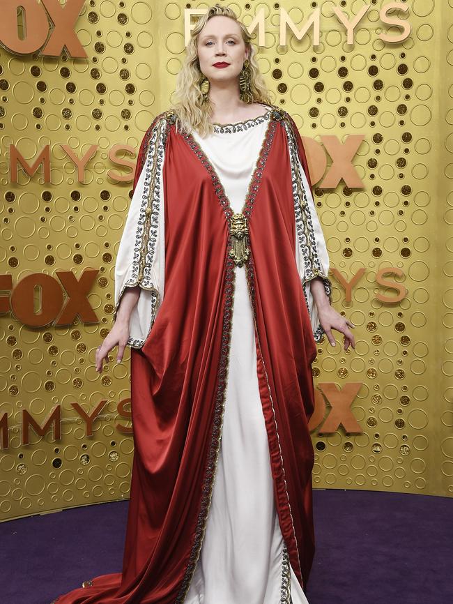 Gwendoline Christie at the Emmy Awards. Picture: Getty Images