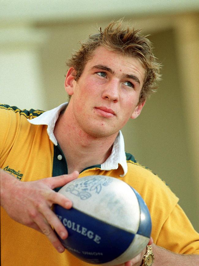 Nudgee College old boy Rocky Elsom picCampbell/Scott. headshot sport